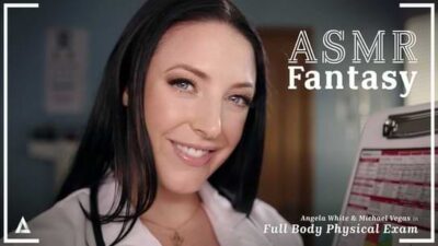 أنجيلا وايت الطبيبة تقوم بفحص شامل للمريض asmr