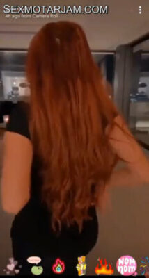 انتونيو سليمان مع مثيرة ذات شعر أحمر